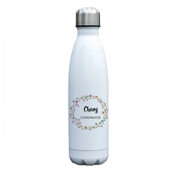 Вакуумная бутылка Chaos Coordinator подарок для мамы или учителя подарок для учителя подарок на день матери для нее Изолированная бутылка на заказ - Цвет: C