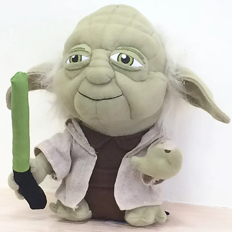 

17cm Star Wars Master Yoda Plush Soft Stuffed Dolls Toys For Kids Birthday Gifts The material is very good and You can collect
