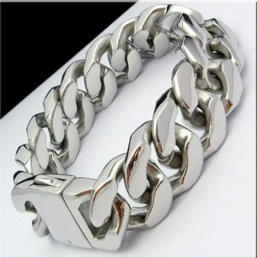 Браслет цепочка мужской из нержавеющей стали 20 мм 8 5 дюйма|bracelet glove|bracelet believebracelet