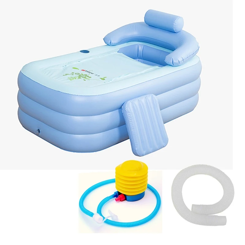 portatile pvc adulto caldo spa pieghevole vasca da bagno gonfiabile cassetta di sicurezza eco friendly