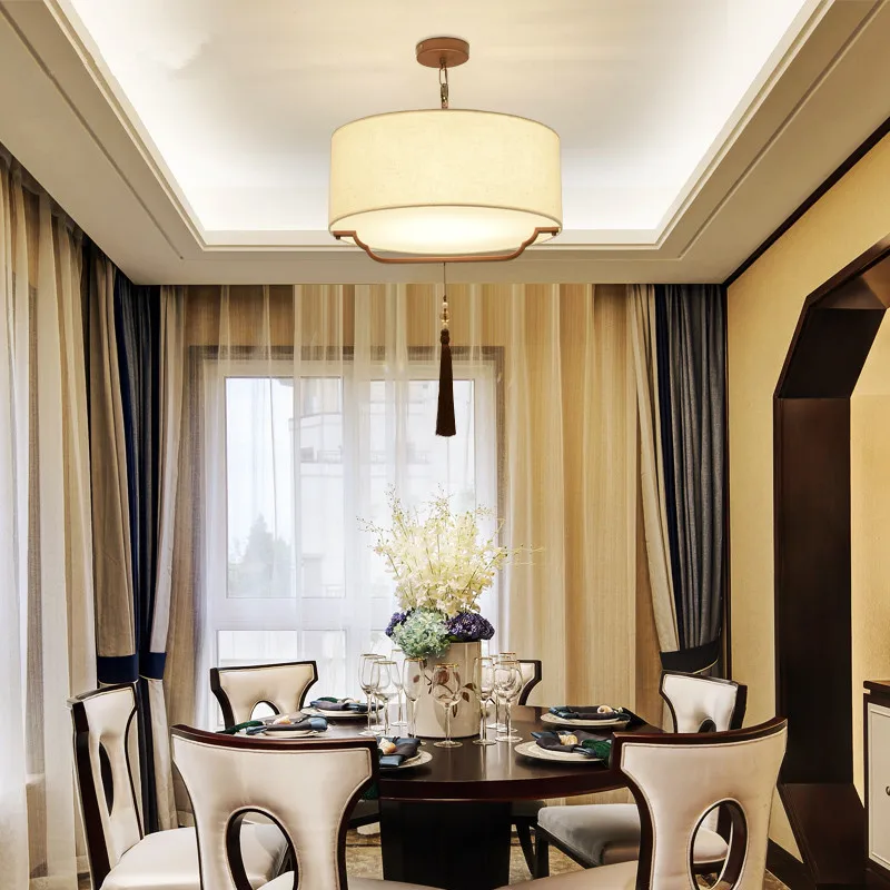 

New Chinese pendant light modern simple living room dining lamp originality Antique Hotel club room teahou pendant lamps ya7287