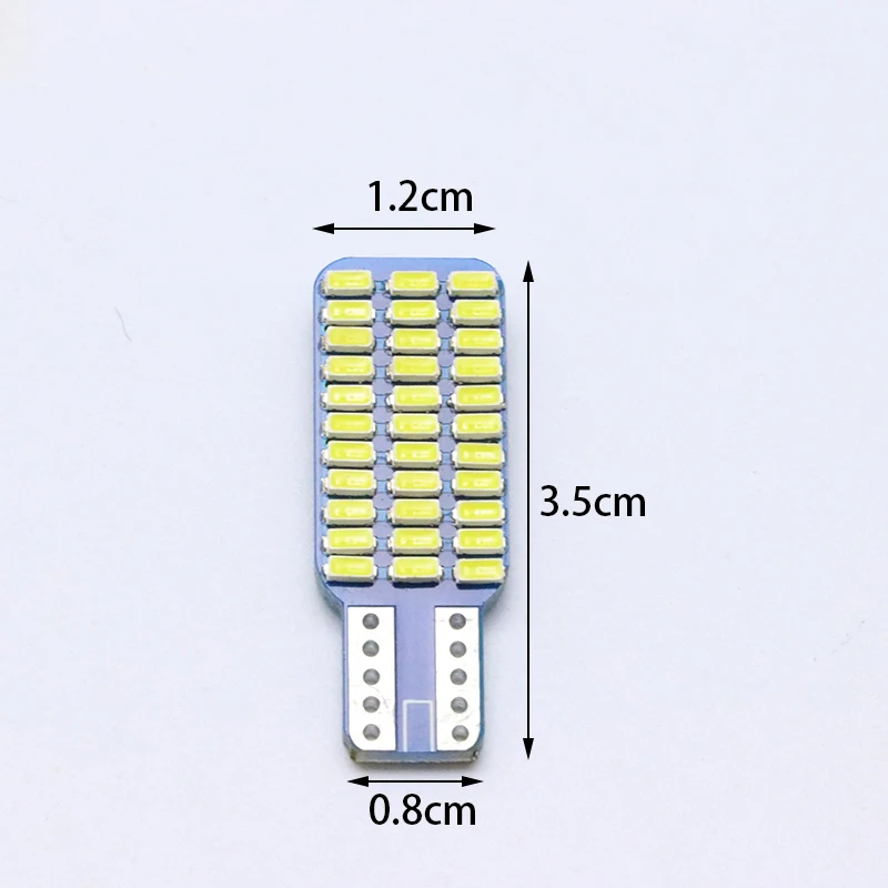 2x W5W T10 светодиодный Canbus лампочка 3014 SMD 194 168 автомобильный зазор парковочные огни