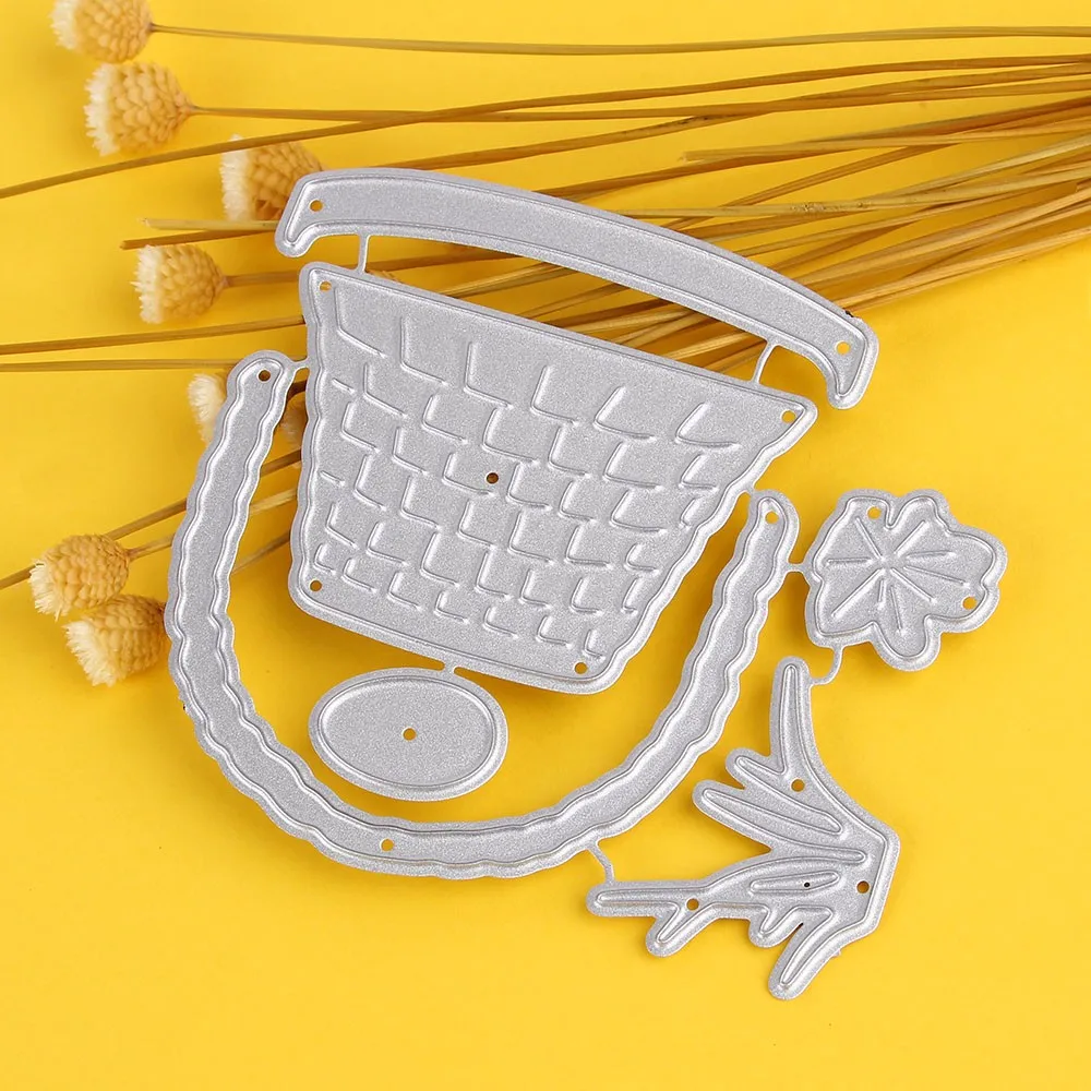 

Fruit Basket Metal Cutting Dies Stencils Easter for DIY Scrapbooking 2018 New Craft Stamps Dies Christmas Dies Card Embossing