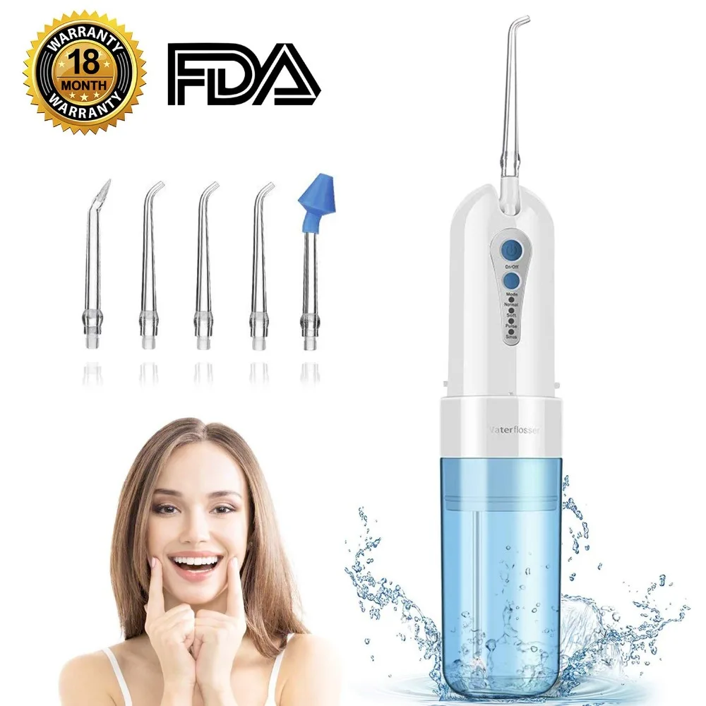 portable 250ml usb rechargeable oral irrigator