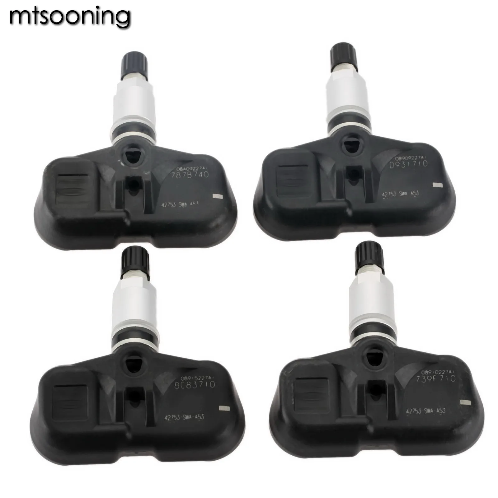 Mtsooning 4 шт. датчик давления в шинах колеса TPMS 42753 SWA A53 306 PMV107M Новый 315 МГц для Honda Accord