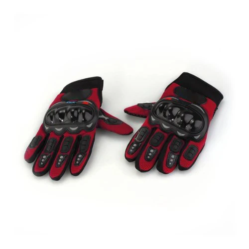 

AUTO 2 PCS Motorcycle Gloves Bike Gloves ATV Racing red
