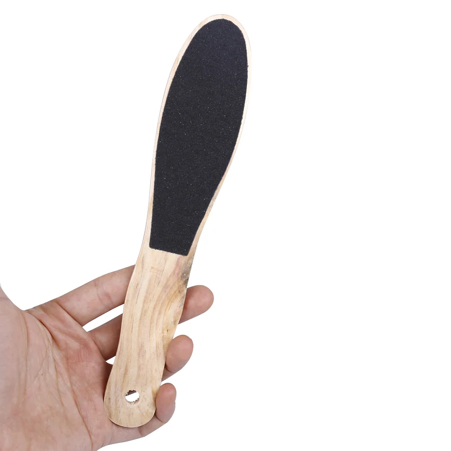 

Wooden foot double faced rub feet foot stone exfoliating to wash brush calluses