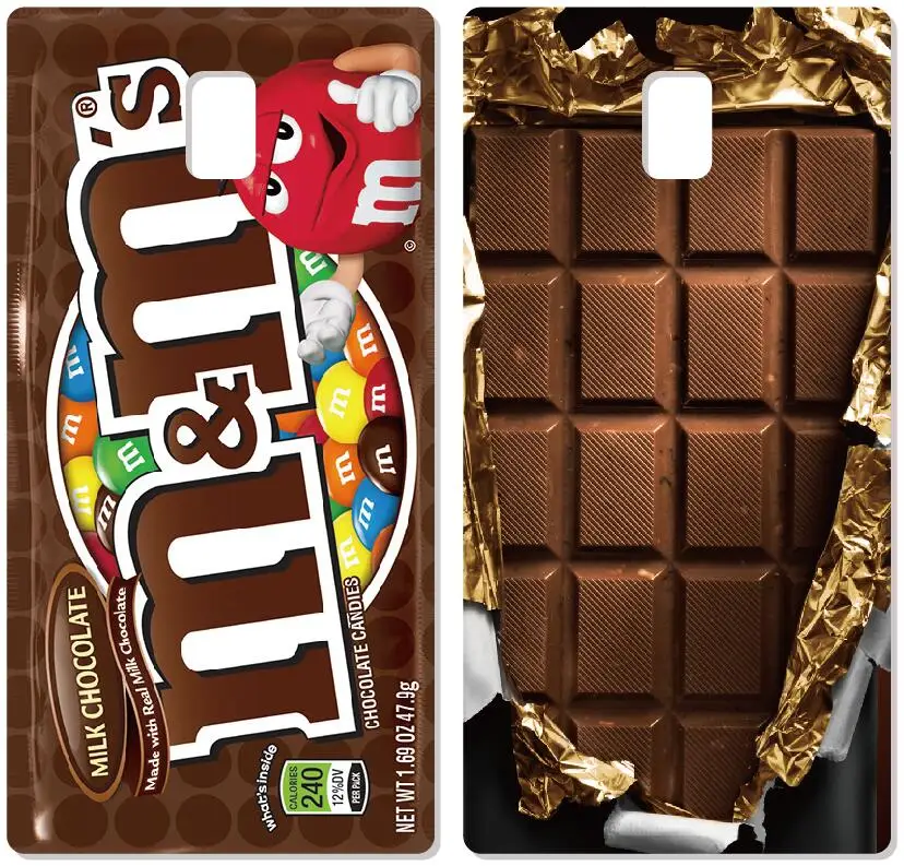 

M&M Chocolate Cover For Samsung Galaxy A3 A5 A7 J3 J5 J7 2017 US EU Eurasian Version S8 Plus Note 8 Phone Case Capa Coque Fundas