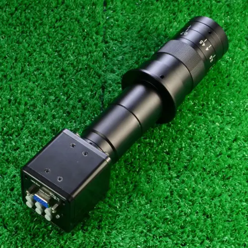 

2.0MP HD C-mount Industry Microscope VGA Camera W/ Crosshair 180X C-mount lens