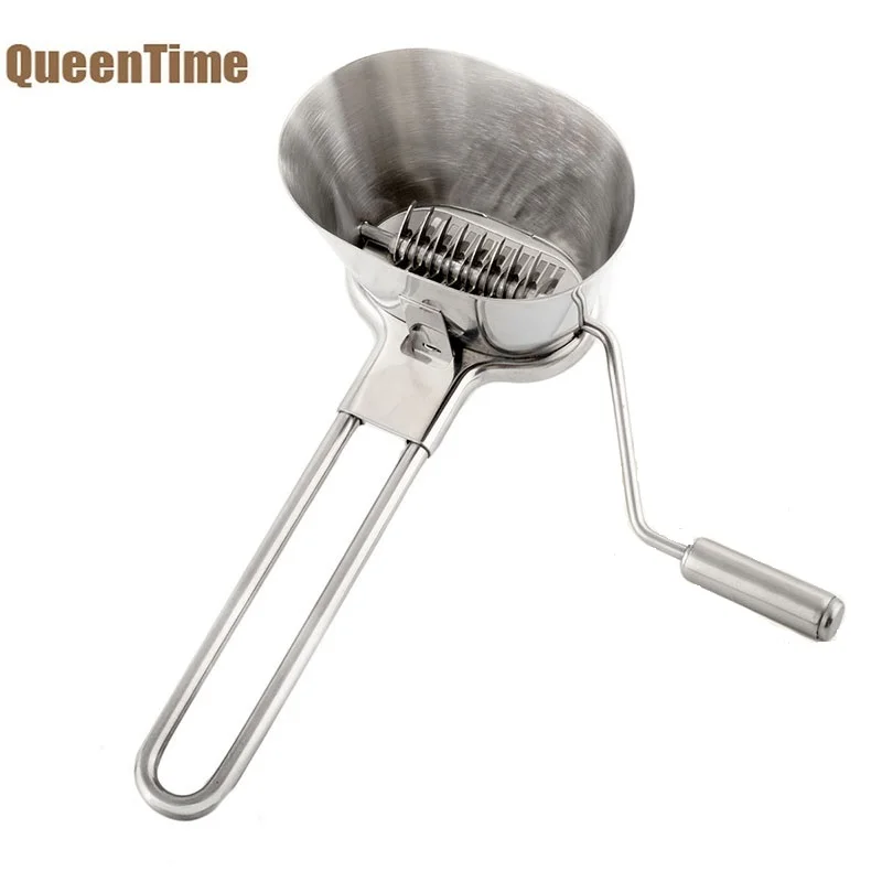 

QueenTime Stainless Steel Coriander Chopper Herb Mincer Grinder For Parsley Vegetable Grater Cooking Utensil Kitchen Accessories