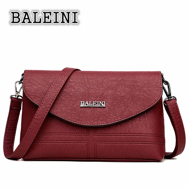 Baleini 2018 Women Messenger Bag Pu Handbags Zipper Solid Baleini 2018 Women Messenger Bag Pu Handbags Zipper Solid Famous Brands Shoudler Clutch