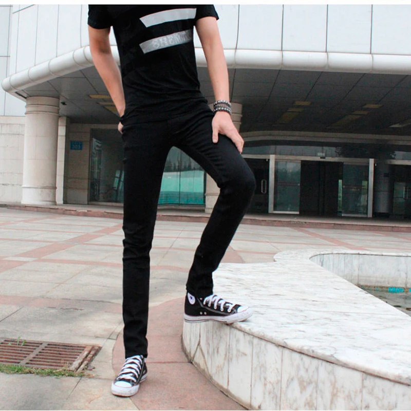 faded black skinny jeans mens