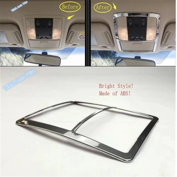 

Lapetus Auto Styling Front Seat Roof Reading Lights Lamp Frame Cover Trim ABS For Toyota Land Cruiser Prado FJ150 2018 - 2020