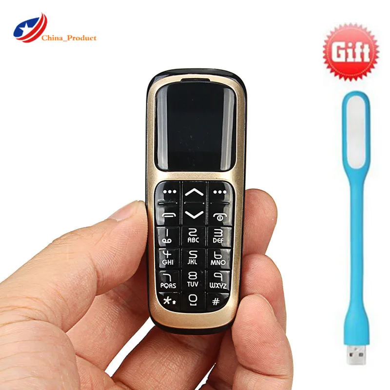 

Original V2 Mini Mobile Cell Phone Bluetooth Dialer 0.66'' Magiac Voice Support FM Radio Dialer Micro Sim Card PK BM50 70 KK1