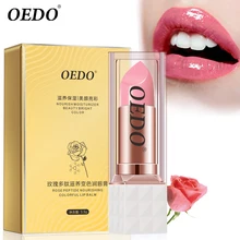 Розовый пептид питательный красочный бальзам для губ антивозрастной антифриз анти-потрескаемый Макияж Уход за кожей лица ремонт повреждения губ увлажняющий крем