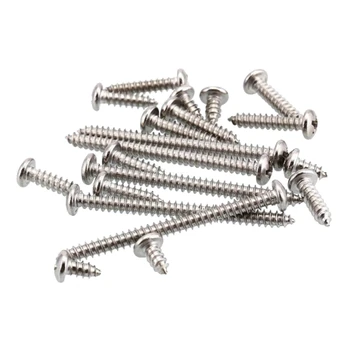 

M1 M1.2 M1.4 M1.7 M2 M2.2 M2.6 M3 304 stainless steel self tapping screw round head phillips Pan screws