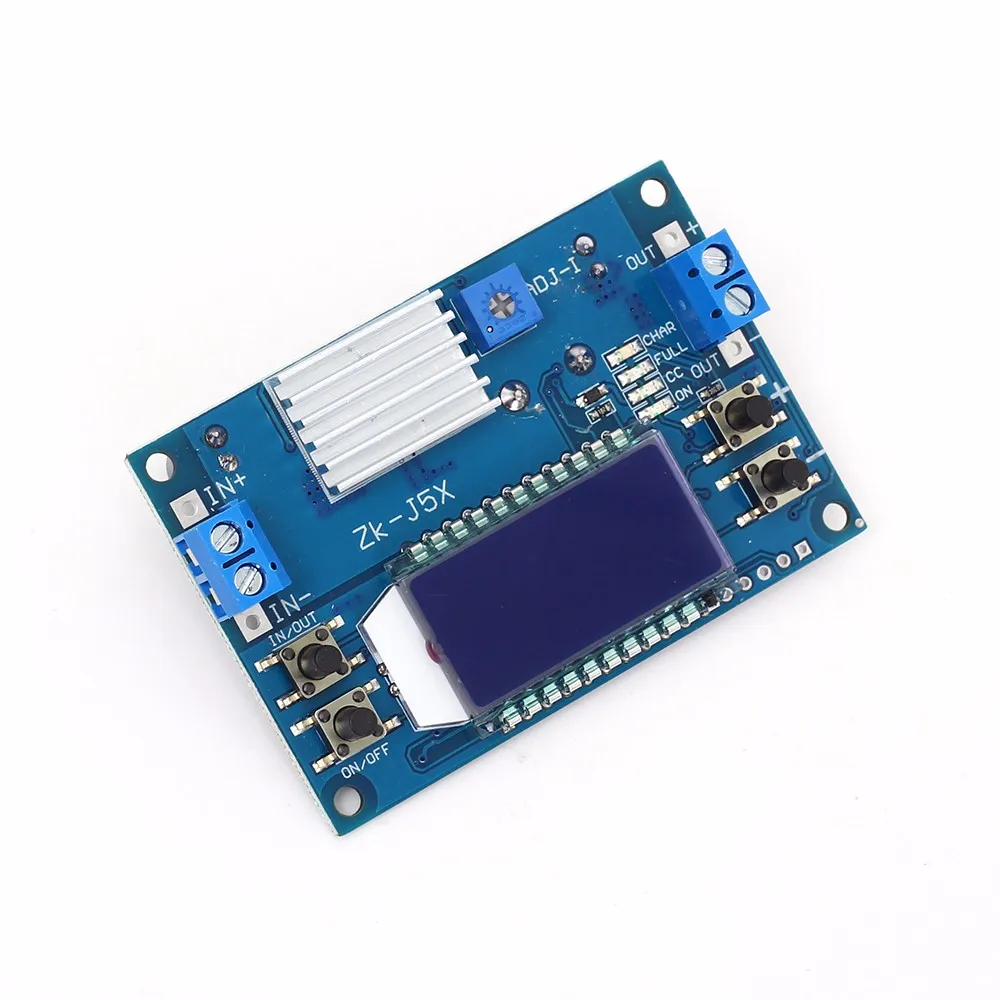 Понижающий преобразователь dc-dc 1,2-32 В 5А постоянного напряжения тока ЖК-дисплей цифровой дисплей регулируемый Бак Блок питания - Цвет: ZK-J5X