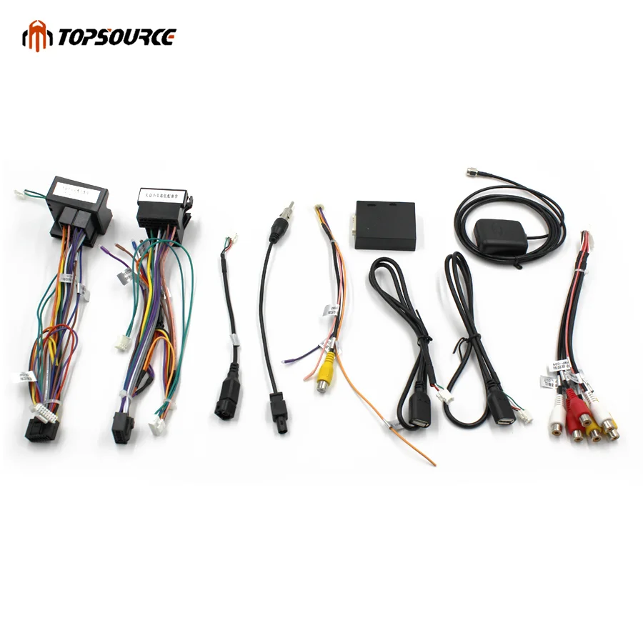Автомагнитола TOPSOURCE 9001 2 Din Android 6 0 GPS HD 9 дюймов сенсорный экран 800X480 BT Wi Fi