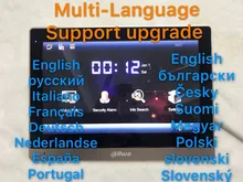 Dahua Multi-language 10-inch video intercom touch screen Color Indoor Monitor VTH1660CH
