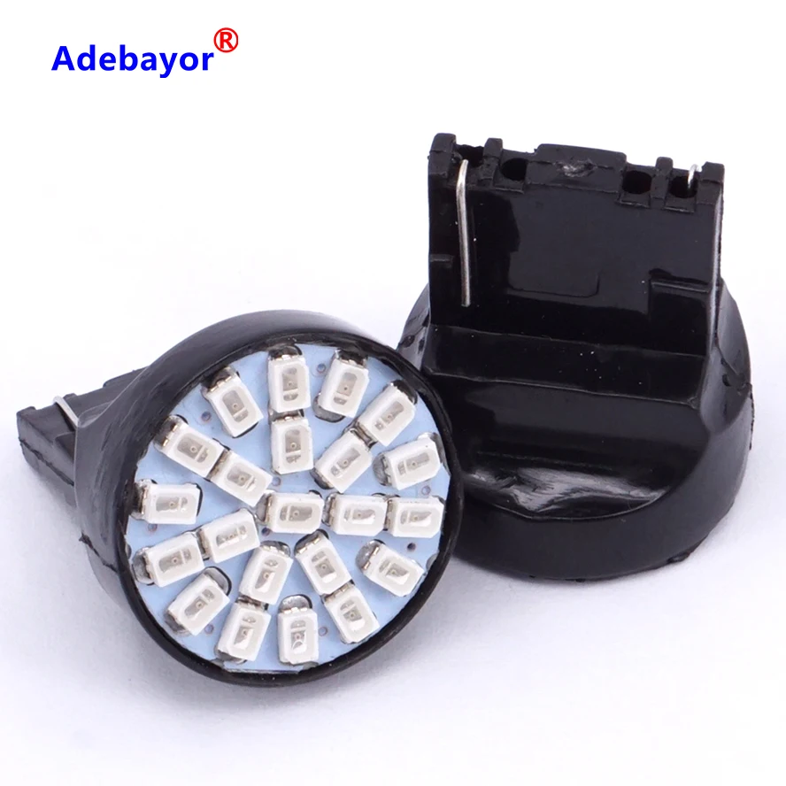 10X T20 7440 WY21W 22 3020 Светодиодный 1206 SMD автомобильный стоп-светильник Реверсивный