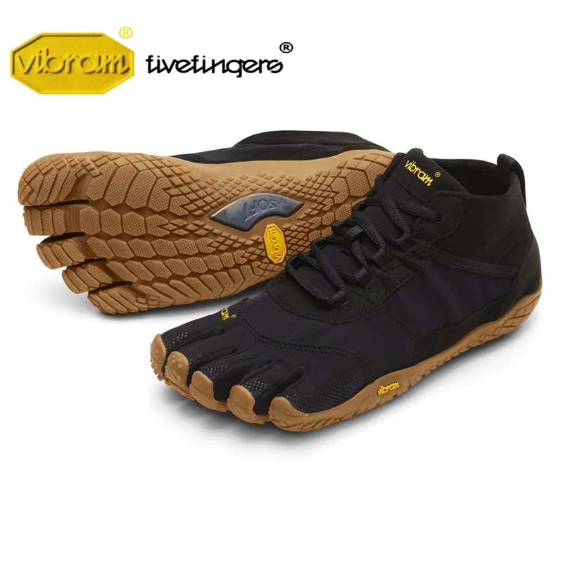 Vibram Fivefingers V-Trek Женская спортивная обувь на открытом воздухе с пятью пальцами зимняя Комплексная тренировочная походная обувь для альпинизма - Цвет: 18W7401