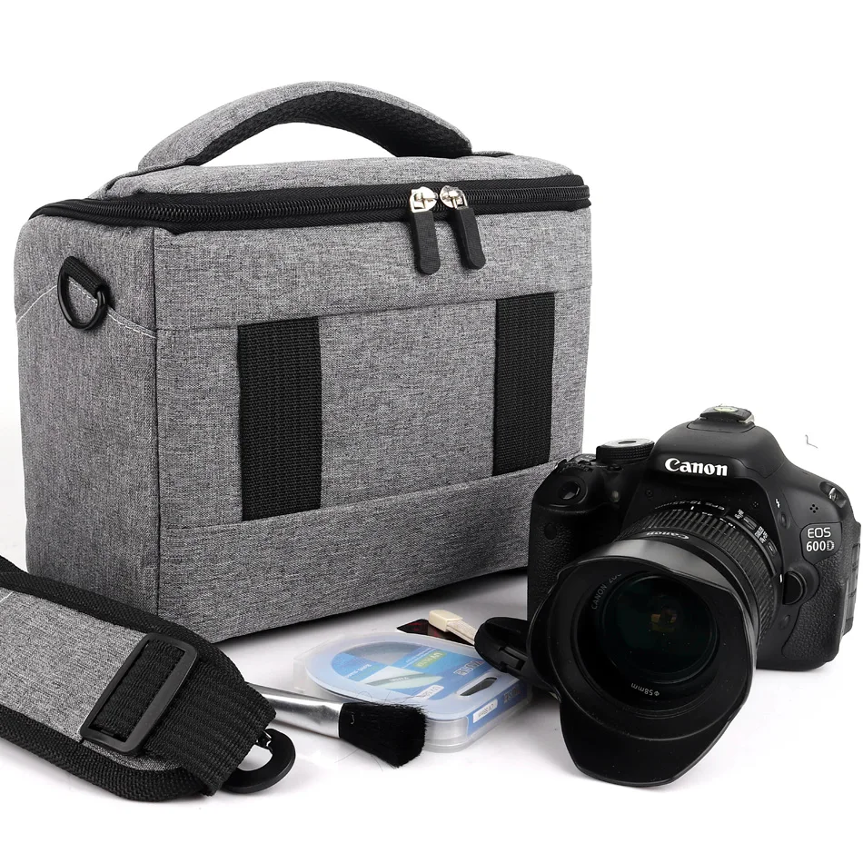 Сумка на плечо для DSLR камеры модный полиэстеровый водонепроницаемый чехол