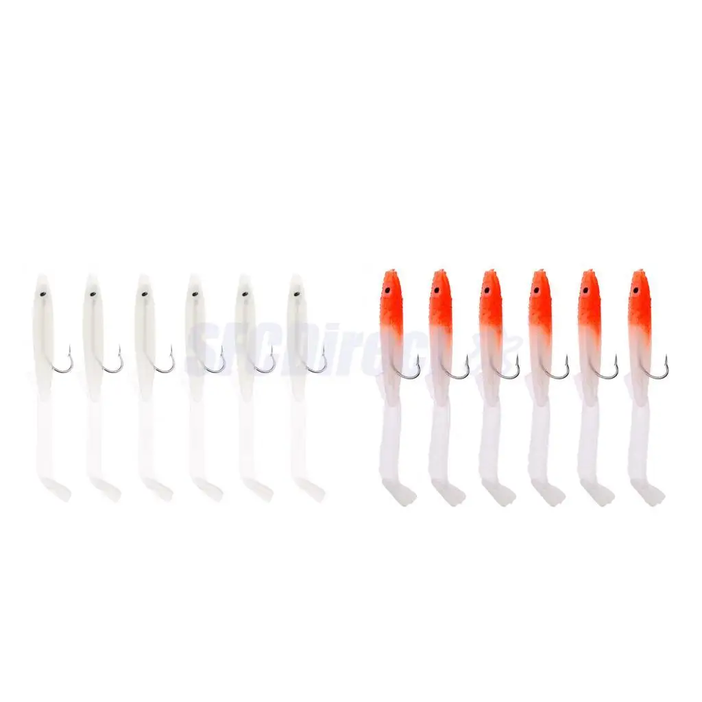 12Pcs Artificial    Eel Ready Bionic Bait Fishing Lure Bait