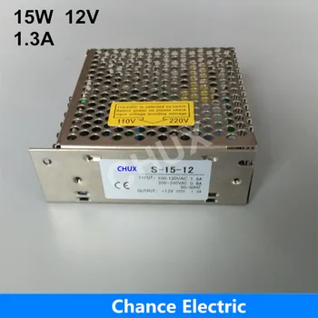 

LED Switching Power Supply 1.3A CE ROHS AC input voltage range Short circuit Protection 12V 15W