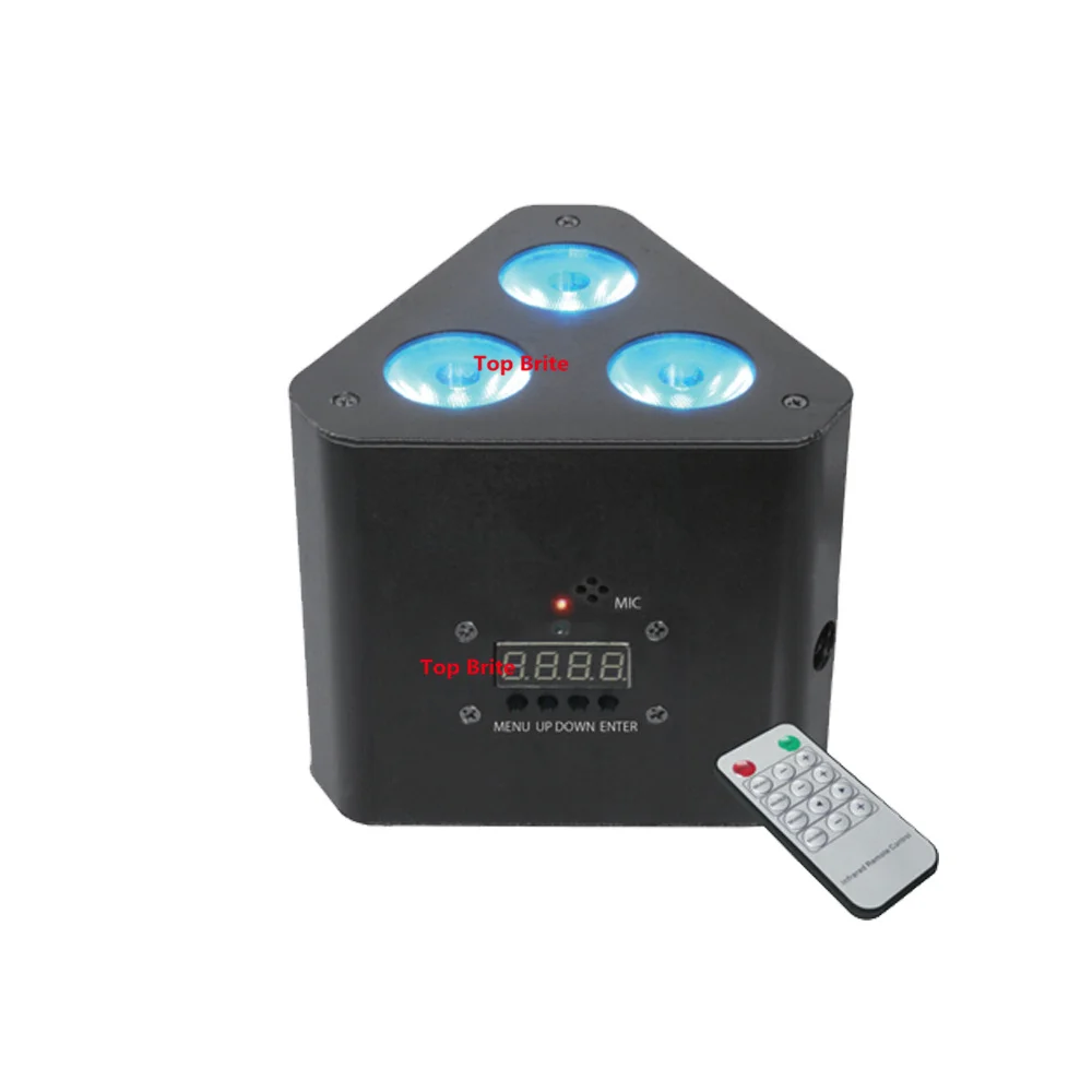 Светодиодный сценический светильник RGBW 3X10W 8 шт./партия светодиодный s с DMX512 для