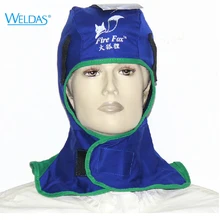 Сварочный колпачок сварочный капот сварочный шлем огнестойкий оранжевый FR хлопок Сварочные шлемы