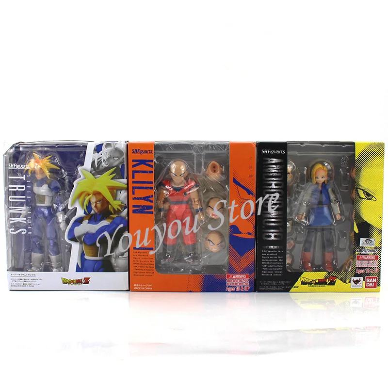 Dragon Ball Z DBZ Klilyn трусы Android 18 ПВХ экшн игрушечная фигурка-модель куклы 12~ 15 см