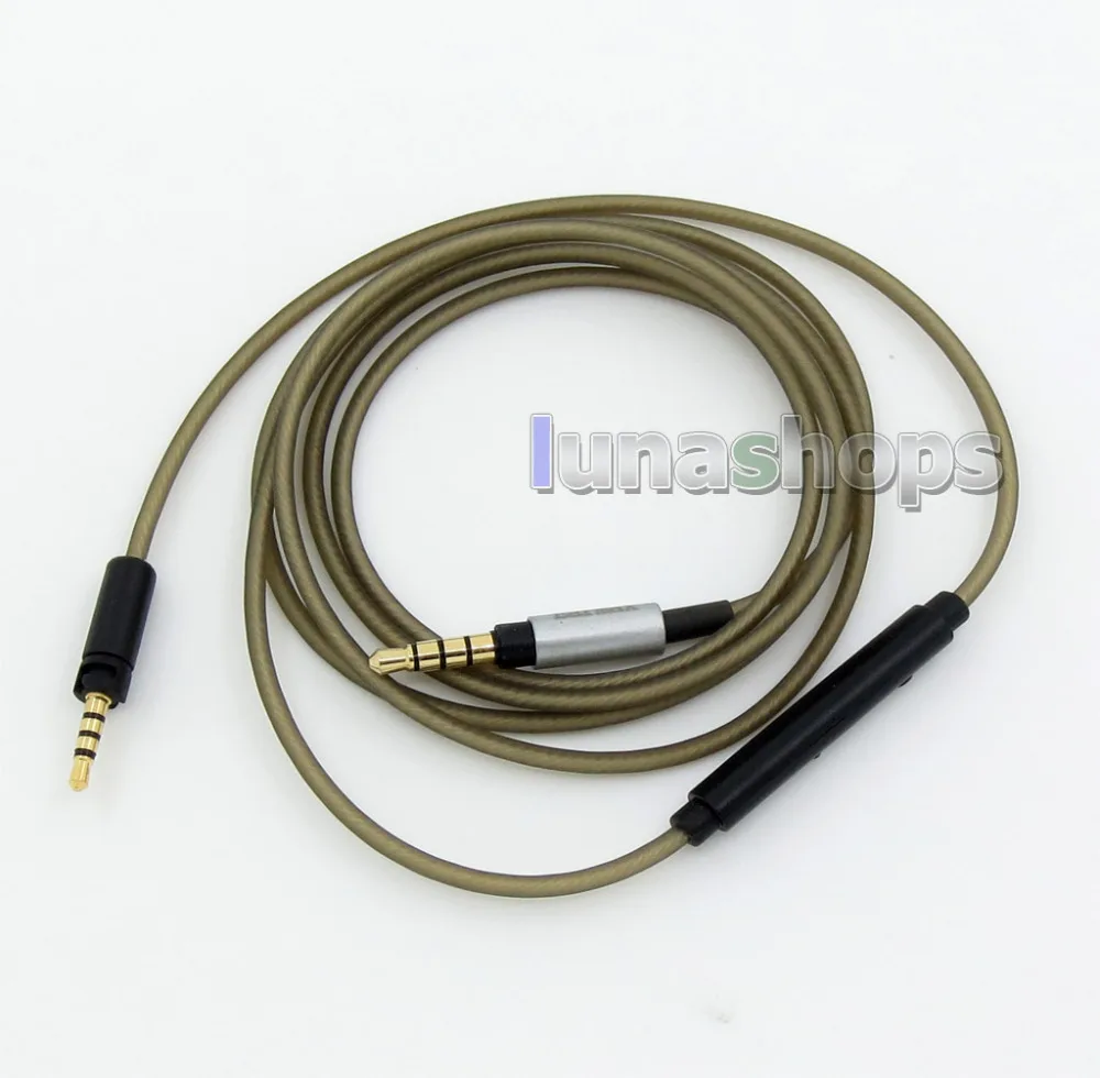 Cable Remote Mic for Sennheiser Momentum 1 0 2 0 Over Ear On Ear Headphones LN005693