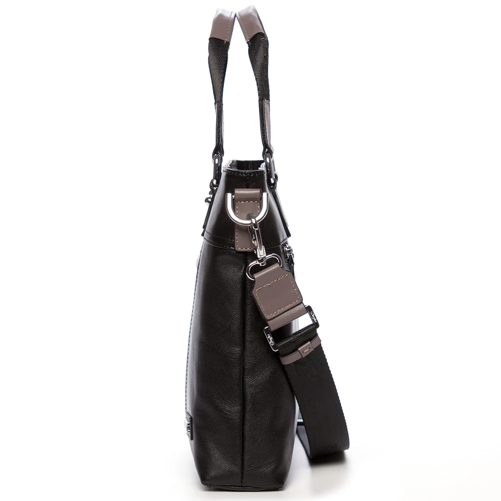 Aus Danjue Neue Männlichen Vintage Männer Leder green Echte Handtasche Echtem Black Tasche Laptop Aktentasche Mode Business 11TwaEq