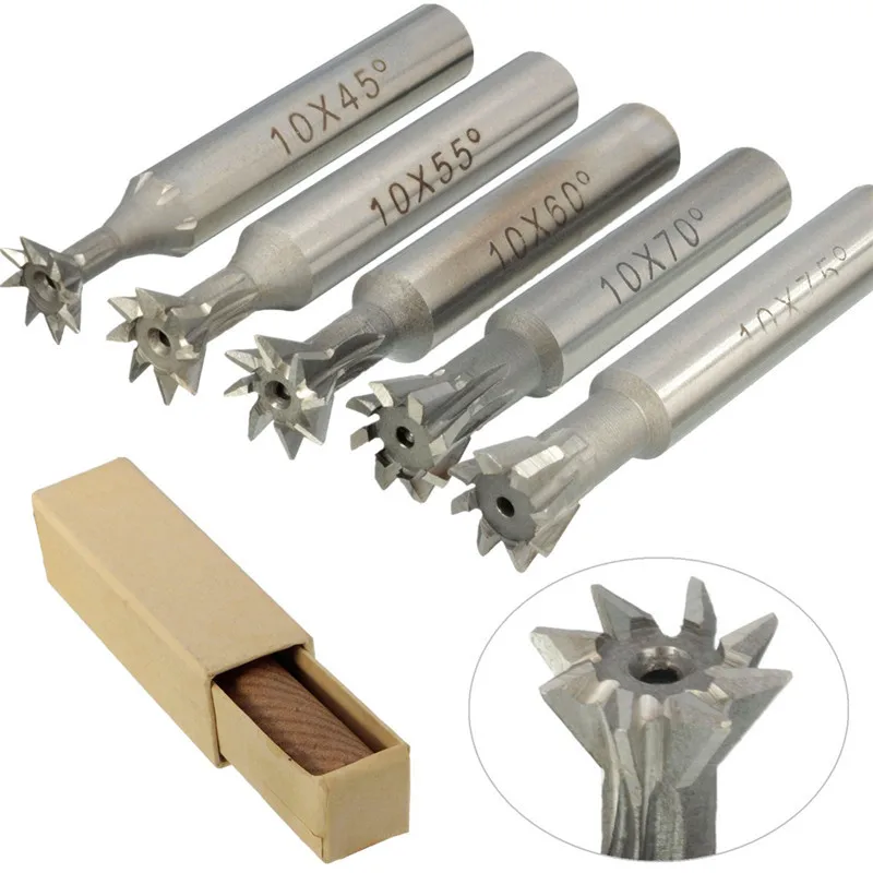 Hss Dovetail Cutter End Mill Cutting Dia 8mm 70 Degree Dovetail Cutter 8×70°