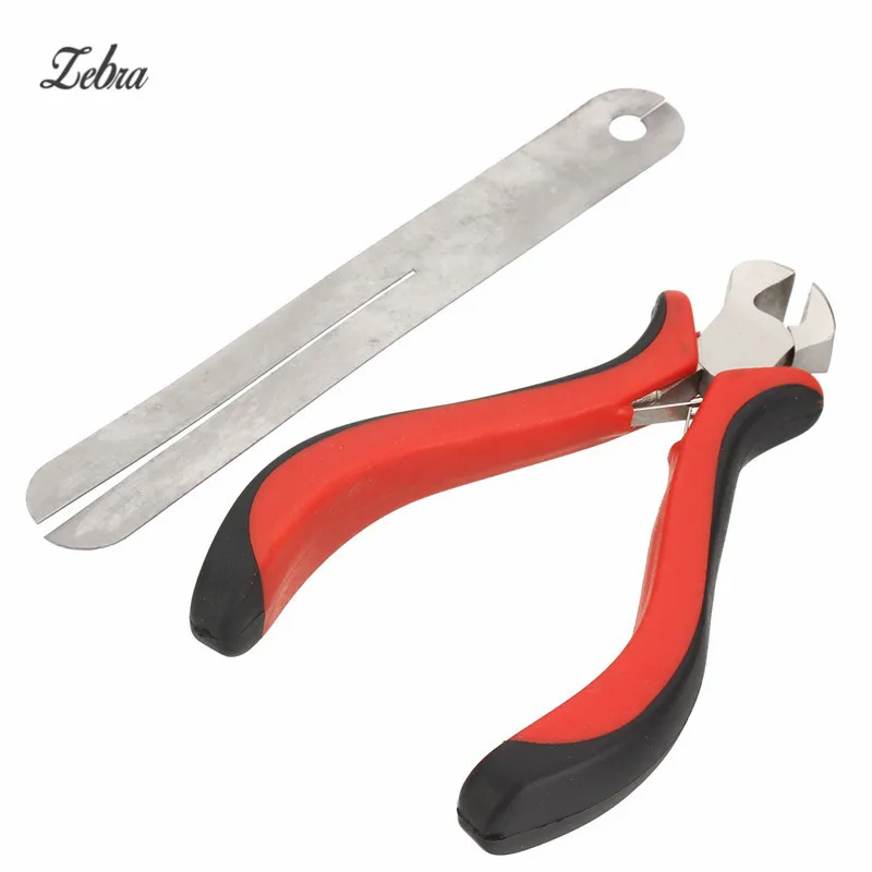 

Zebra 1set Guitar Fret Puller Protect Fretboard Steel Plate Kit Ground Flush Pliers String Cutter For Guitar Parts Accessories