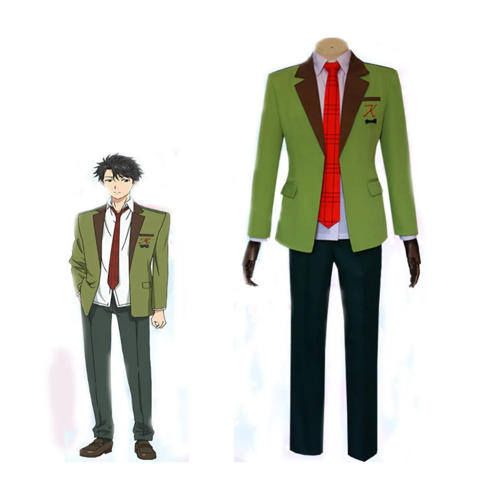 

Tada Never Falls in Love Mitsuyoshi Tada Cosplay Costume Teresa Wagner Halloween Party Man Woman School uniform Cosplay Costumes