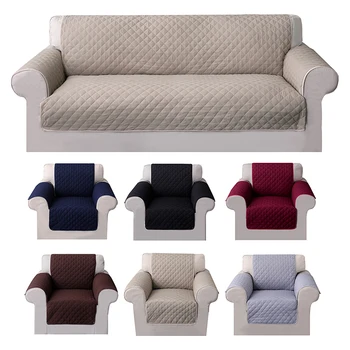 

New Quilted Cover for Sofa Modern Living Room Couch Cover for Furniture Armchair Slipcover Protector Sofa Cover 1 2 3 4 Seater