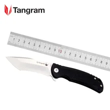 Большой нож от TANGRAM, складной охотничий нож G10, ножи, переносной нож для выживания, высококачественная нержавеющая сталь Acuto440c