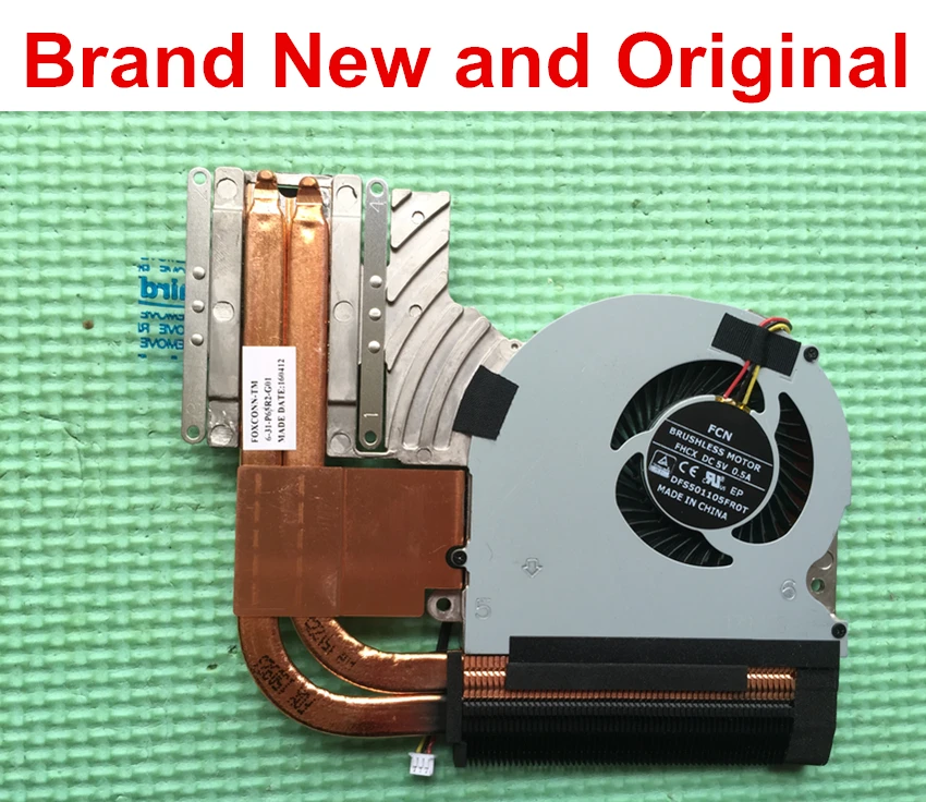 Brand New and original heatsink for Clevo P65R2 6 31 P65R2 G01 cooler