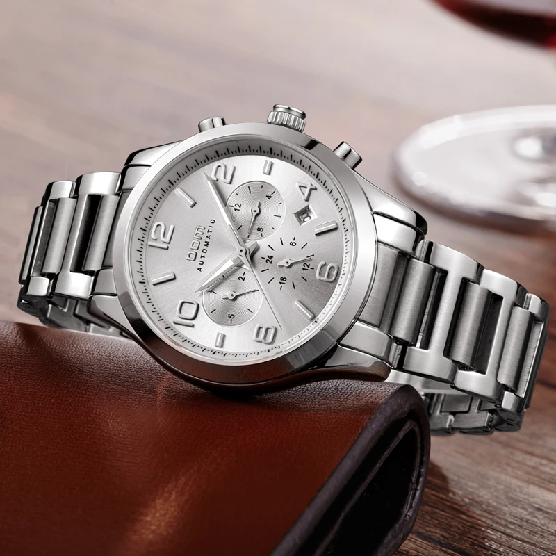DOM мужские часы от ведущего бренда класса люкс водонепроницаемые Механические мужские деловые часы reloj hombre marca de lujo мужские часы M-812D-7M