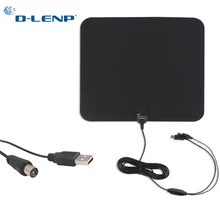 D-LENP HD tv 1080P цифровой ТВ Радио Усилитель внутренняя телевизионная антенна 8 м с антенный усилитель с высоким коэффициентом усиления DVB-T/T2 телевидение высокой четкости