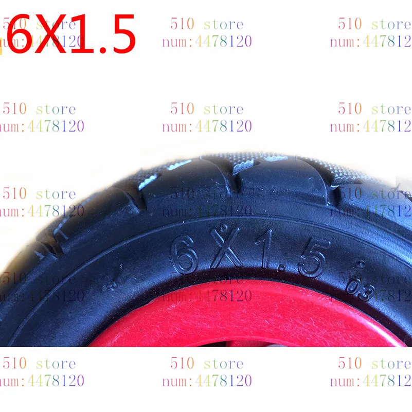 6X1,5 дюйма шина колеса подходит электрический скутер 6x1/2 дюймов ...