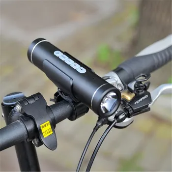 

Leadbike 2017 USB Rechargeable Bike Front Light Multi-function Bike Headlights Waterproof Flashlight Bluetooth MP3 Player