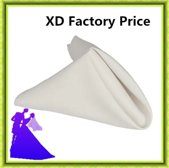 И заводская цена 2" x 20" полиэфирная прозрачная салфетка для салфеток соответствует столешнице Заводское производство - Цвет: Белый