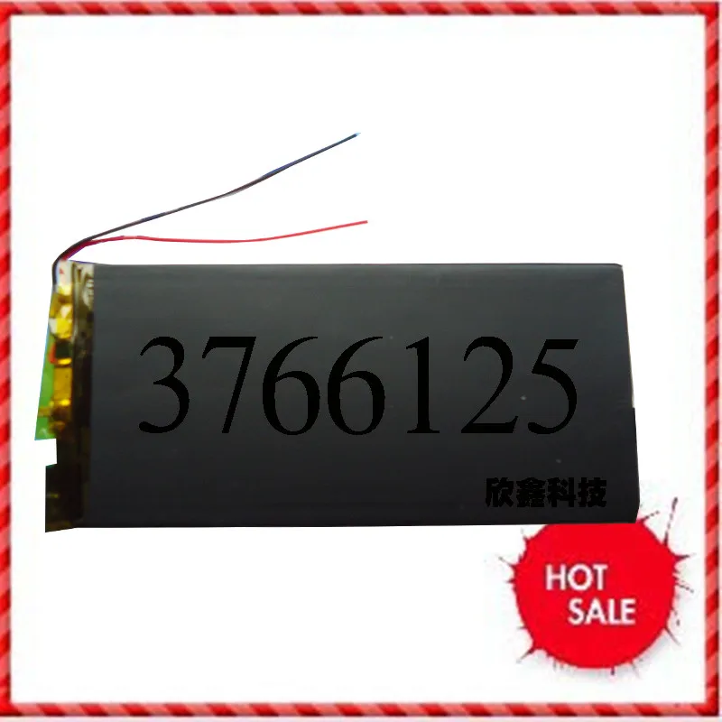 Аккумулятор для планшета 3766125P Onda v811 V812 cube U30GT dual core. Литий-ионный аккумулятор |