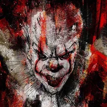 5d eigen foto на заказ алмазная живопись фильмы череп Хэллоуин ужас Рождество вышивка diy Вышивка крестиком Рождественский Декор Горячая 925 кошка