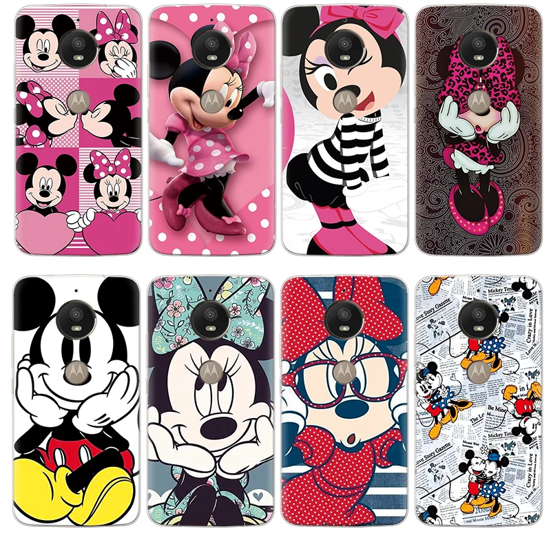 

Cartoon Cute Print Fundas Case for Motorola Moto E5 Play C Z2 Z3 G4 G6 Go E4 G5S Play Plus G3 Case Cover Silicone Soft TPU Coque