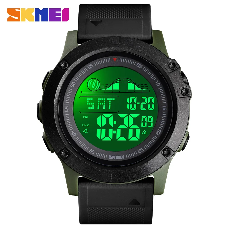 

SKMEI Sport Digital Watch Men 50m Waterproof Swimming Alarm Clock Men Watches Luminous Display Male Wristwatch Relogio Masculino