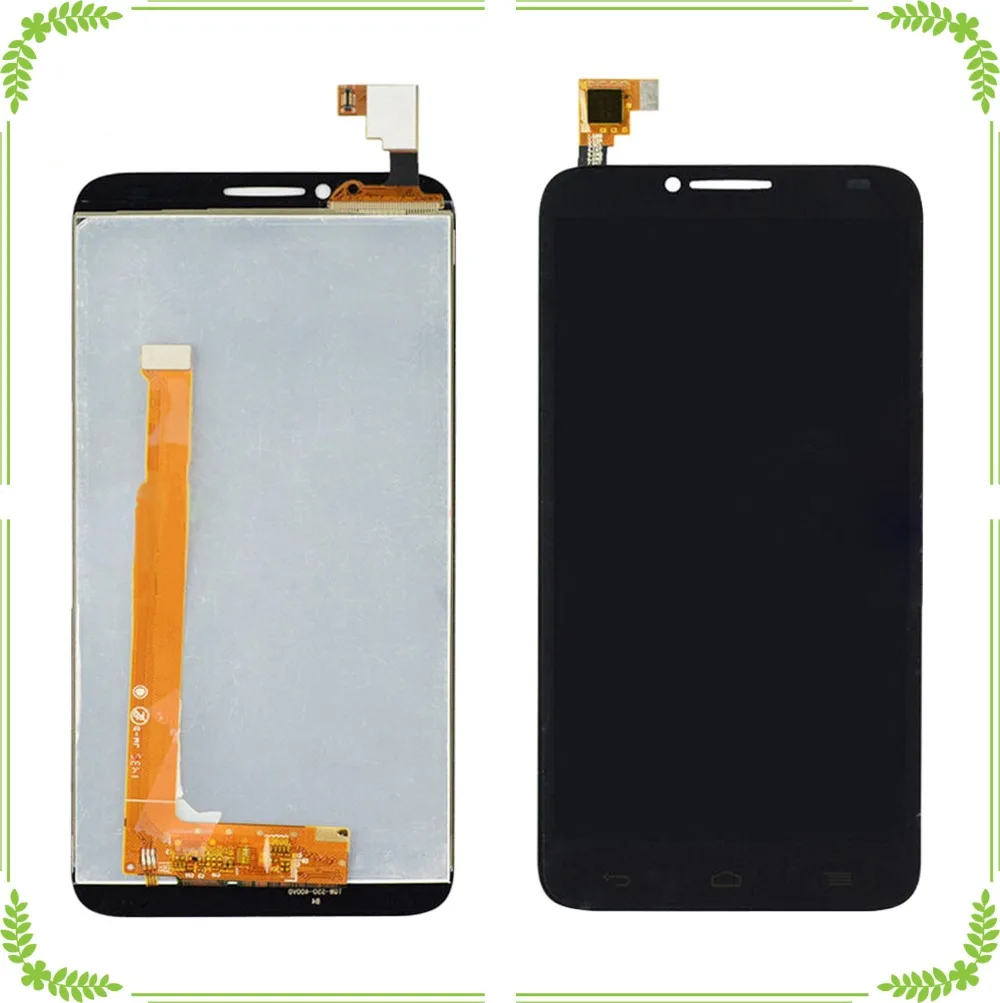 Черный/белый Полный ЖК-дисплей + фотография для Alcatel One Touch Idol 2 6037 6037Y 6037K OT6037