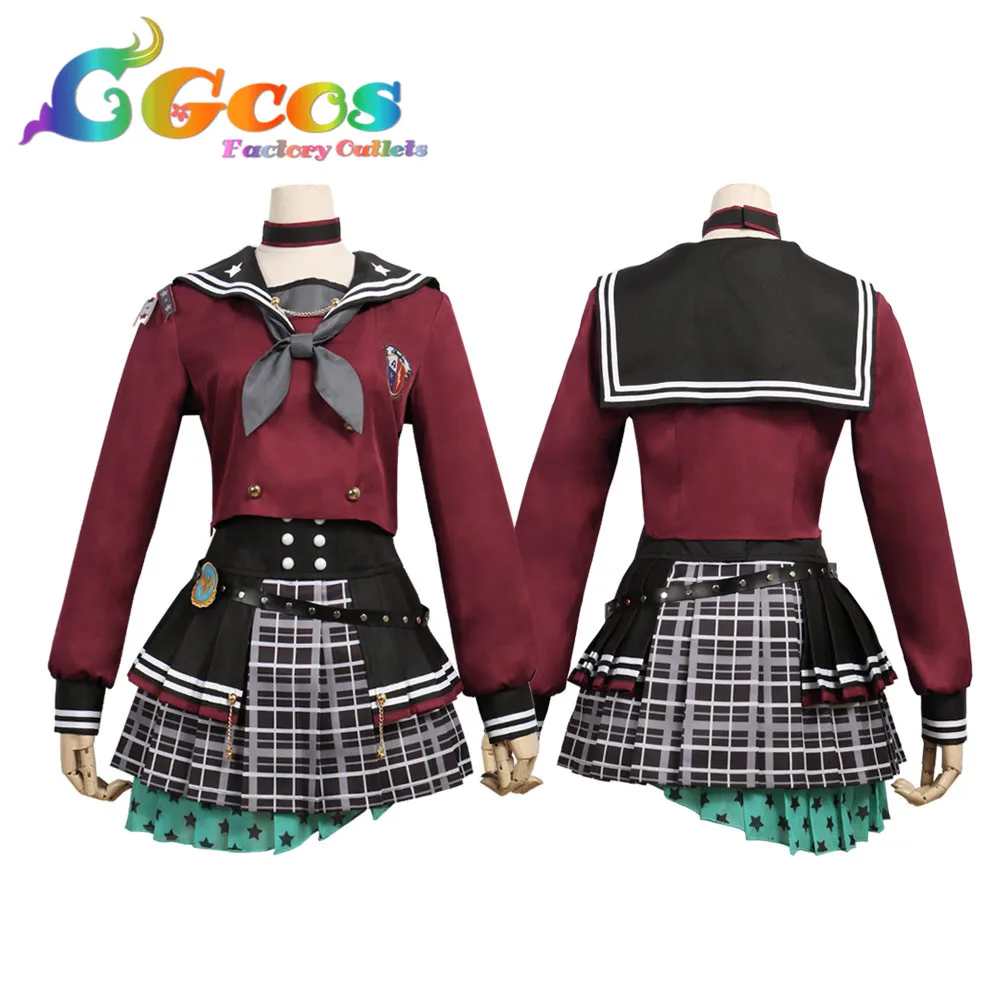 CGCOS Косплей Костюм BanG Dream! Afterglow Lost One Aoba Moca Платье Аниме Униформа Хэллоуин Аниме игра